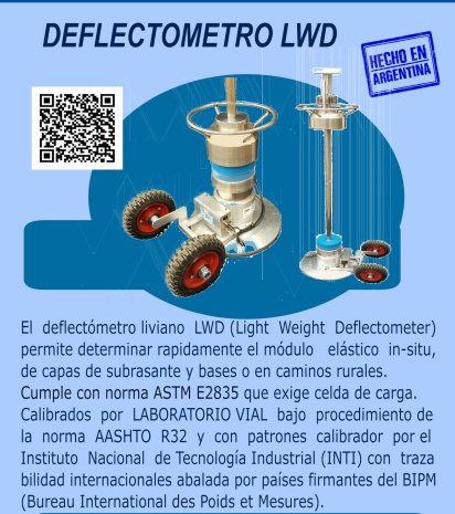 Deflectómetro LWD - ABCVIAL